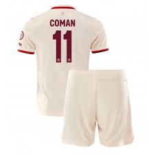 Bayern Munich Kingsley Coman #11 Tredjedraktsett Barn 2024-25 Kortermet (+ korte bukser)